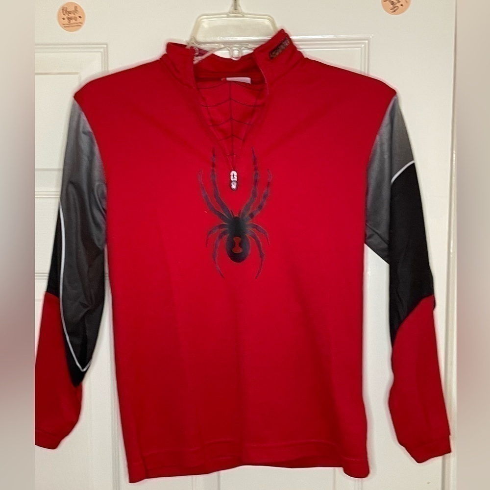 Vintage Spyder 1/4 Zip Baselayer Top Shirt Black Womens Size Small - Picture 3 of 6